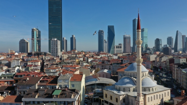 برج عليا تراس ليفنت اسطنبول تركيا