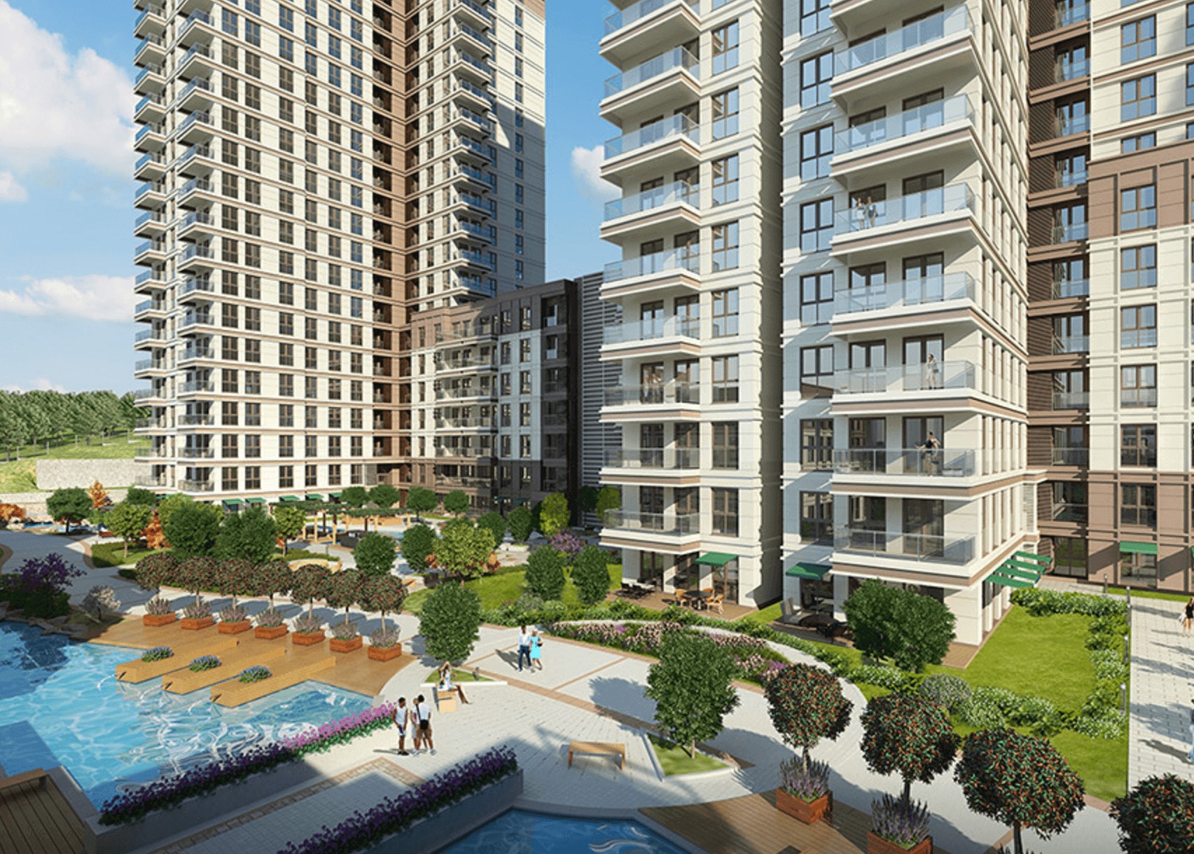 Referans Bahcesehir مشروع سكني