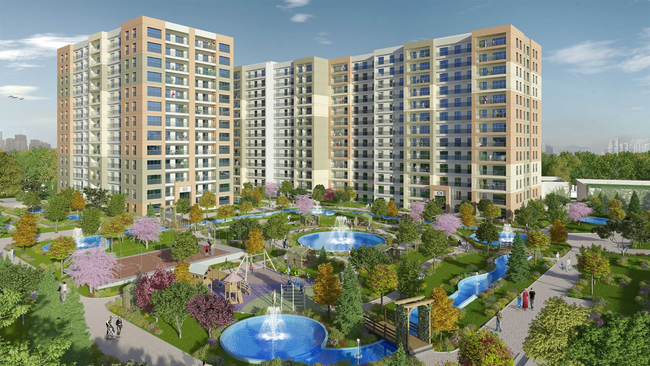 مشروع مرمرة ايفلري Marmara Evleri 4 عقارات بيليك دوزو