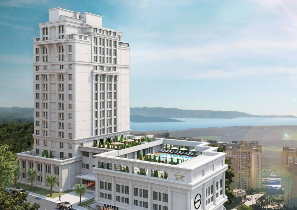 Residence Inn Deluxia مشروع فندقي في منطقة باشاك شهير في اسطنبول