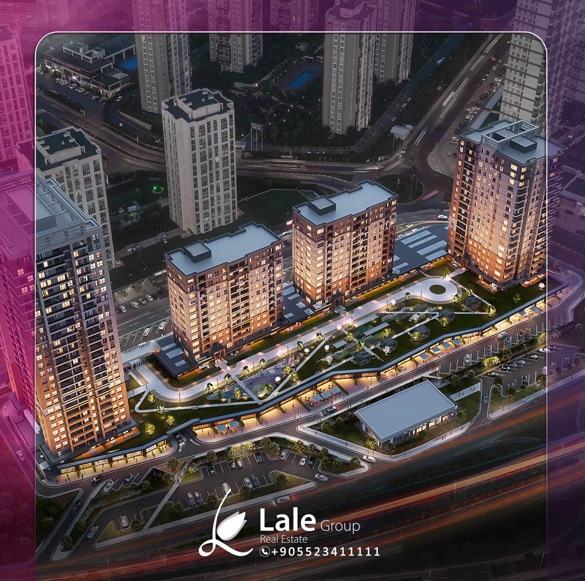 مشروع لاروزا اسطنبول شقق للبيع في الطرف الأوروبي